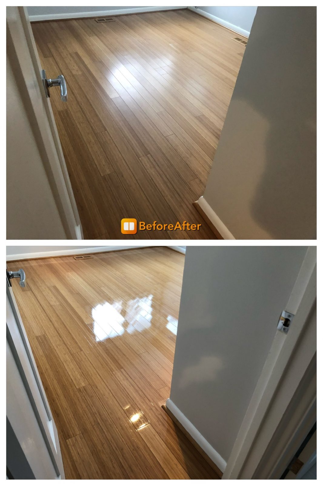 Professional Hardwood Floor Cleaning Amberley Ohio by Howards Cleaning Service