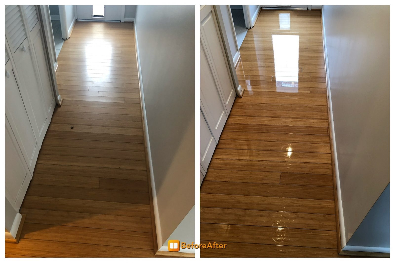 Professional Hardwood Floor Cleaning Amberley Ohio by Howards Cleaning Service
