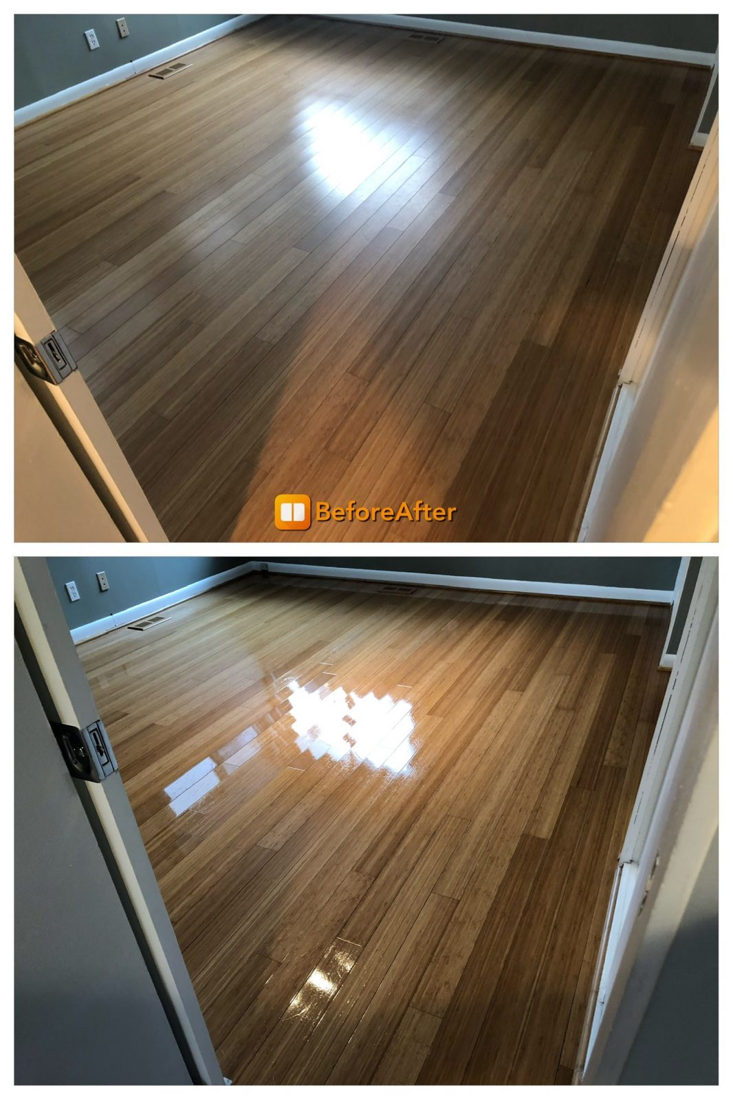 Professional Hardwood Floor Cleaning Anderson Ohio by Howards Cleaning Service