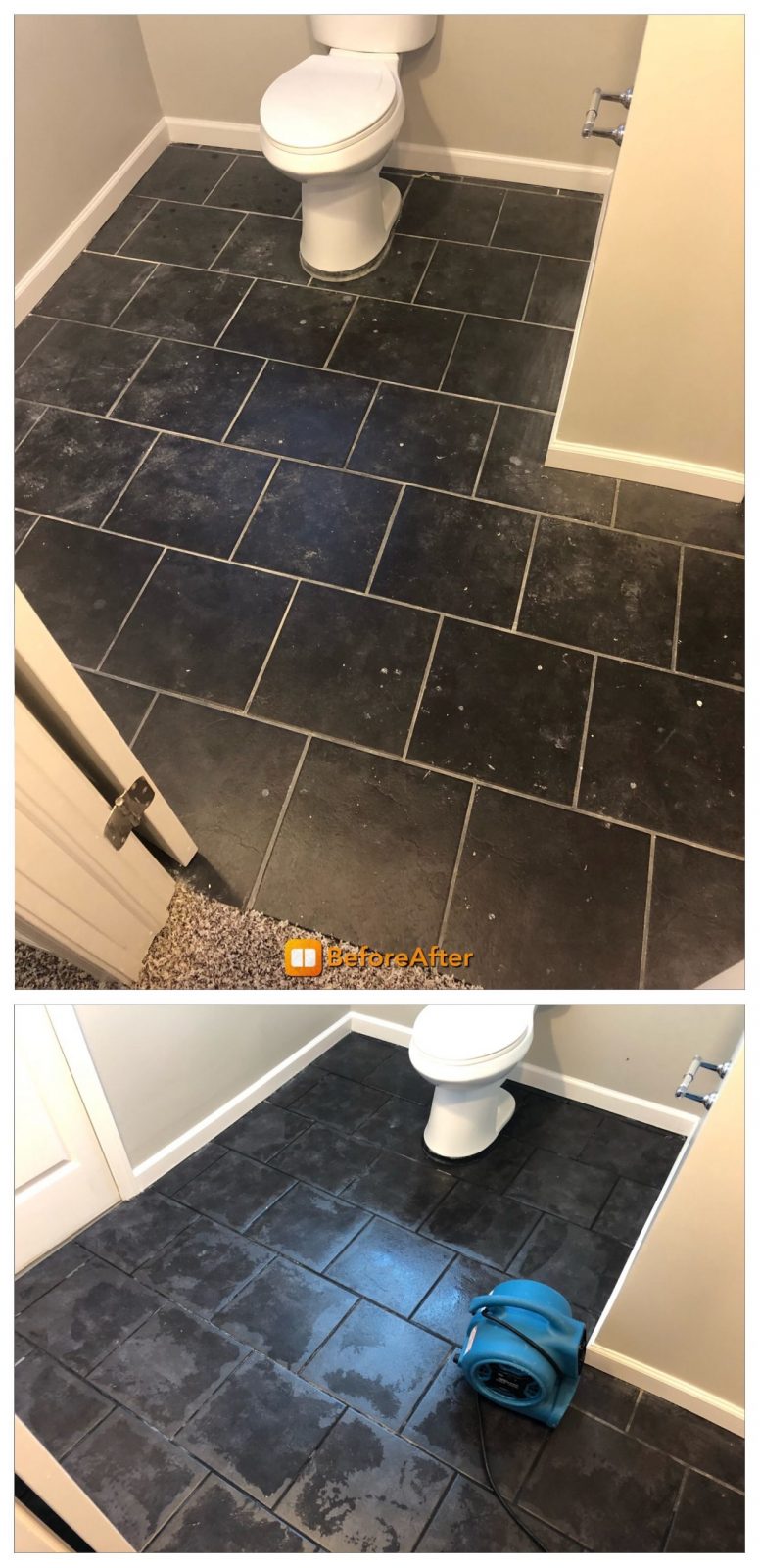 Professional Tile & Grout Cleaning Blue Ash Ohio by Howards Cleaning Service