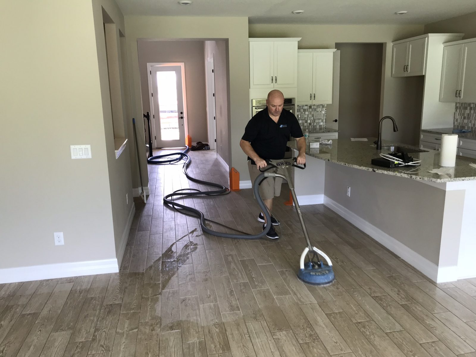 Professional Tile & Grout Cleaning Trinity Florida by Howards Cleaning Service