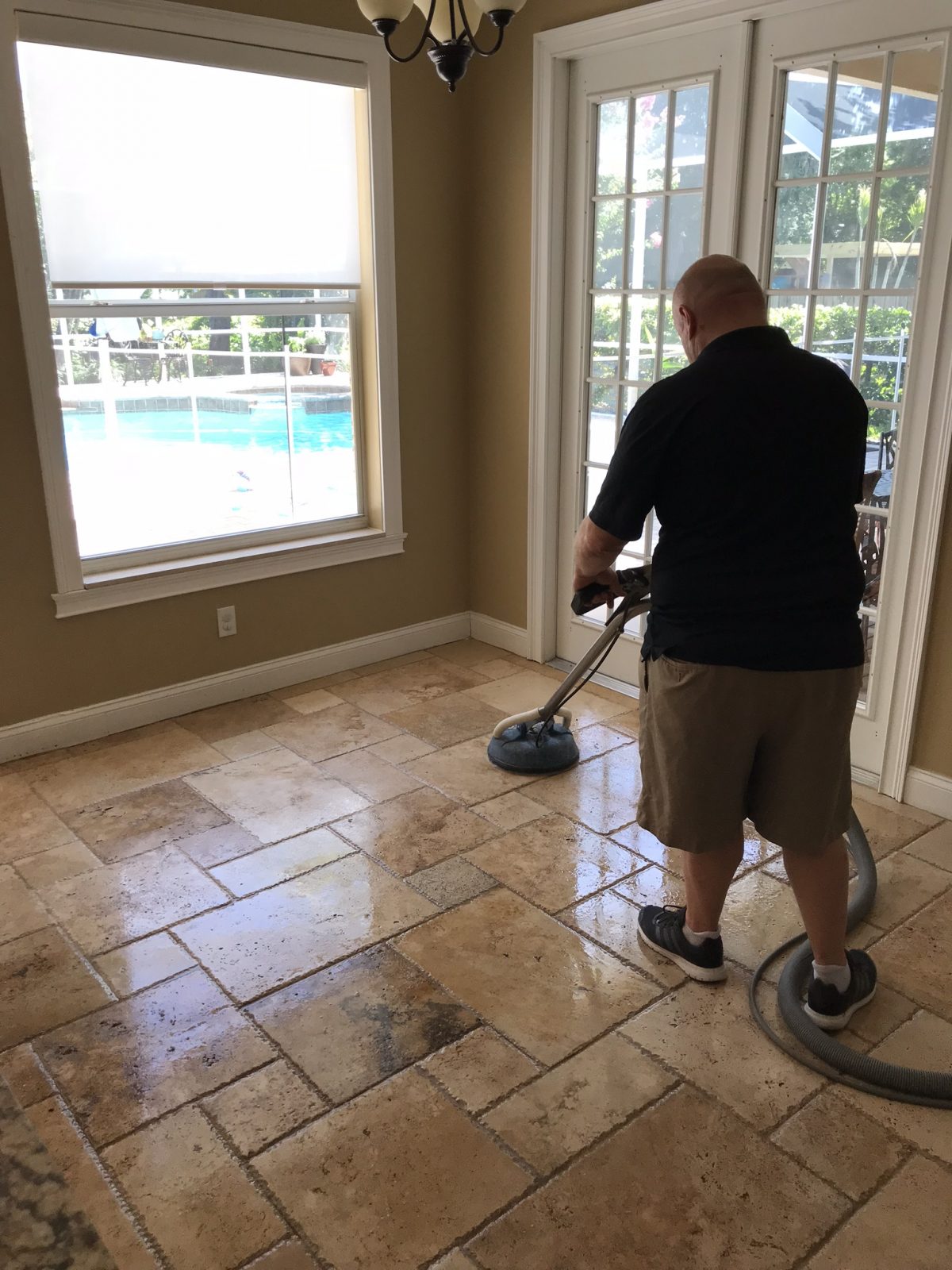 Professional Tile & Grout Cleaning Safety Harbor Florida by Howards Cleaning Service
