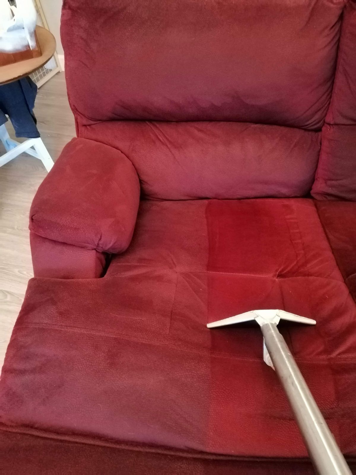 Professional Upholstery Cleaning Trinity Florida by Howards Cleaning Service